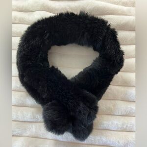 Fur collar/neck warmer